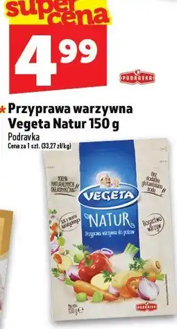 Topaz Przyprawa warzywna Vegeta Natur 150 g Podravka oferta