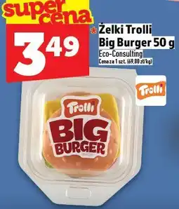 Topaz Żelki Trolli Big Burger 50 g oferta