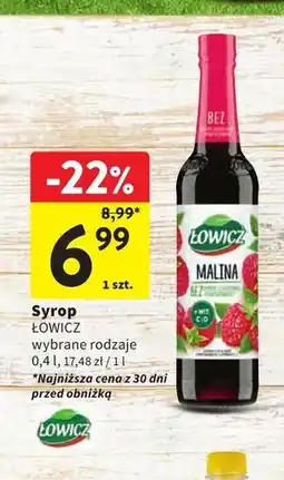 Intermarche Syrop Łowicz oferta