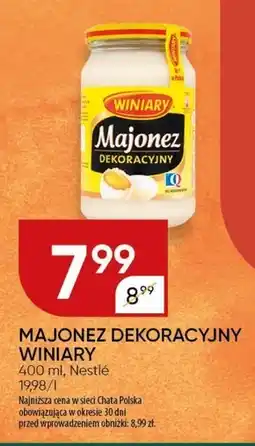 Chata Polska Majonez Winiary oferta