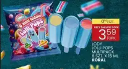 Wafelek Lody Koral oferta