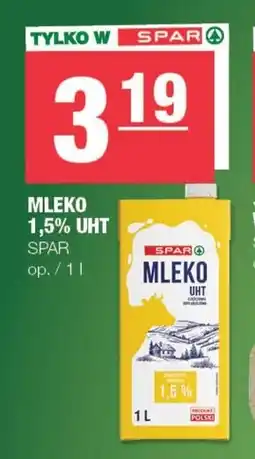 Spar Mleko SPAR oferta