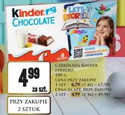 Dino Czekolada Kinder Chocolate oferta