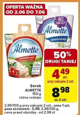 Carrefour Express Serek ALMETTE 150g oferta