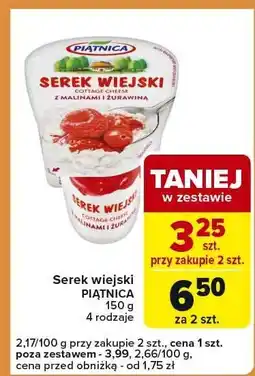 Carrefour Express Serek wiejski PIĄTNICA 150g oferta