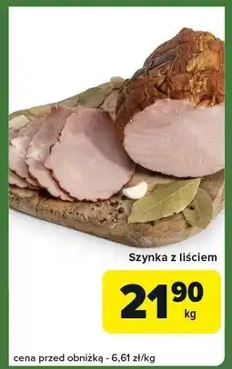 Carrefour Express Szynka z liściem Carrefour Express oferta