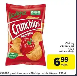 Globi Chipsy Crunchips papryka 140g Lorenz oferta