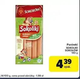Globi Parówki Sokoliki Sokołów 140g oferta