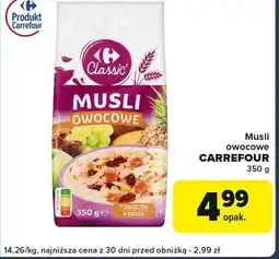 Globi Musli owocowe Carrefour 350g oferta