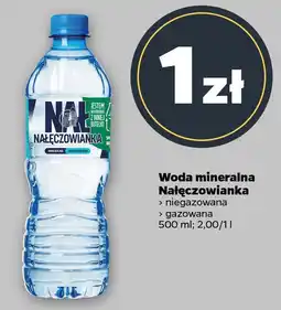 Netto Woda mineralna Nałęczowianka oferta