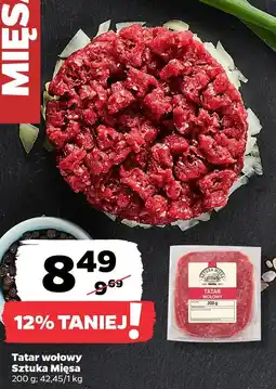 Netto Tatar wołowy Sztuka Mięsa oferta