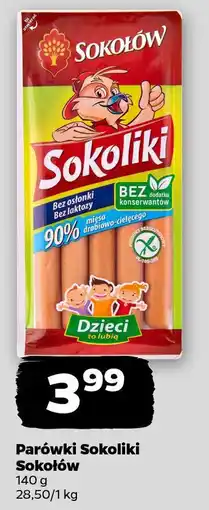 Netto Parówki Sokoliki Sokołów oferta