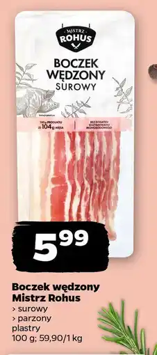 Netto Boczek wędzony Mistrz Rohus oferta
