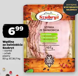 Netto Wędlina ze świniobicia Szubryt oferta