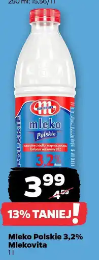 Netto Mleko Polskie 3,2% Mlekovita oferta