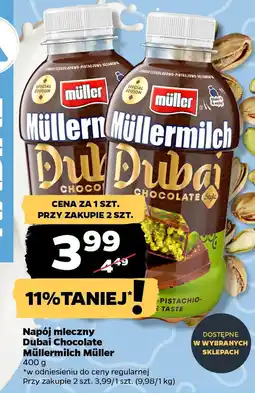 Netto Napój mleczny Dubai Chocolate Müllern Müllermilch oferta
