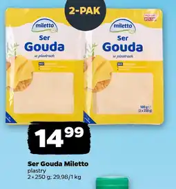 Netto Ser Gouda Miletto oferta