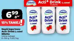 Netto Napój jogurtowy Acti+ Drink L.casei Miletto oferta