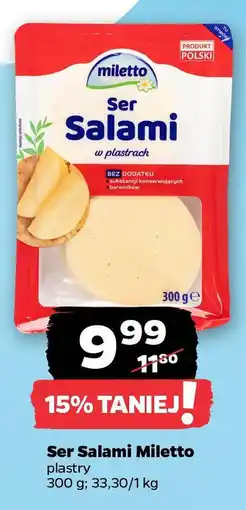 Netto Ser Salami Miletto oferta