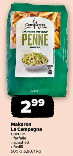 Netto Makaron La Campagna oferta