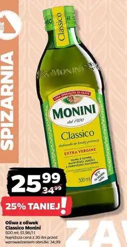 Netto Oliwa z oliwek Classico Monini oferta