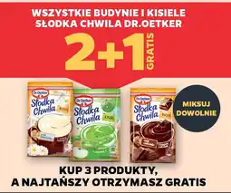 Netto Wszystkie budynie i kisiele słodka chwila Dr.Oetker oferta