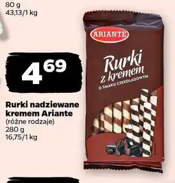 Netto Rurki nadziewane kremem Ariante oferta