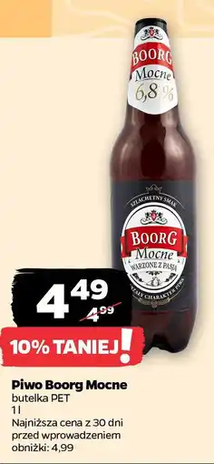 Netto Piwo Boorg Mocne oferta
