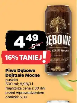 Netto Piwo Dębowe Dojrzałe Mocne oferta