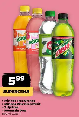 Netto Mirinda Free Orange itp. oferta