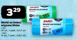 Netto Worki na śmieci wiązane Shine oferta