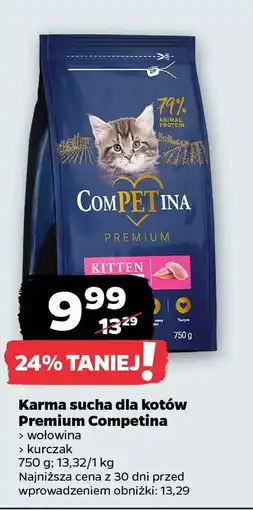 Netto Karma sucha dla kotów Premium Competina oferta