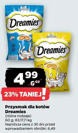 Netto Przysmak dla kotów Dreamies oferta