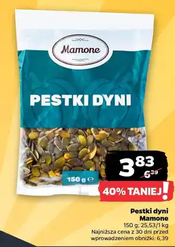 Netto Pestki dyni Mamone oferta