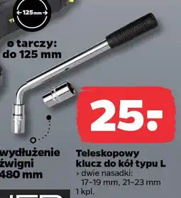 Netto Teleskopowy klucz do kół typu L oferta