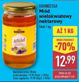ALDI GRANDESSA Miód wielokwiatowy nektarowy oferta