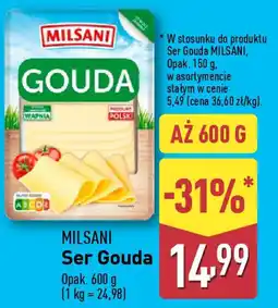 ALDI Milsani ser gouda oferta