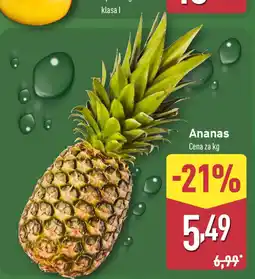 ALDI Ananas oferta