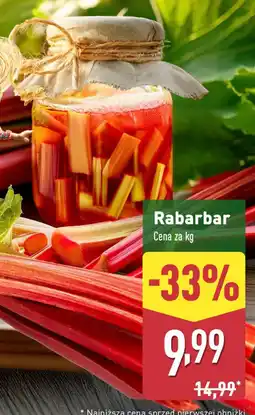 ALDI Rabarbar oferta