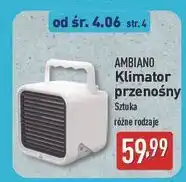 ALDI Klimatyzator przenośny Ambiano oferta