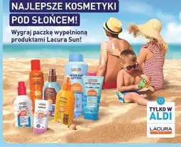 ALDI Mleczko do opalania dla dzieci spf50 Lacura Sun oferta