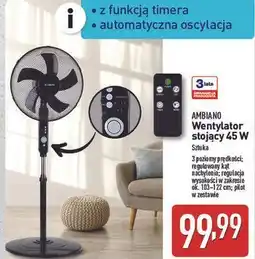 ALDI Wentylator 45 w Ambiano oferta