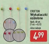 ALDI Wykałaczki ozdobne Crofton oferta