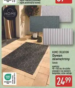 ALDI Dywan dziecięcy 90 x 150 cm biało zielony Home Creation oferta