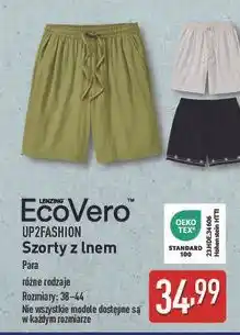 ALDI Szorty damskie z lnem 38-44 Up2Fashion oferta