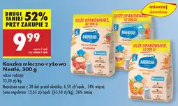 Biedronka Kaszka mleczno-ryżowa Nestle oferta