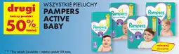 Biedronka Pieluchy Pampers Active Baby oferta