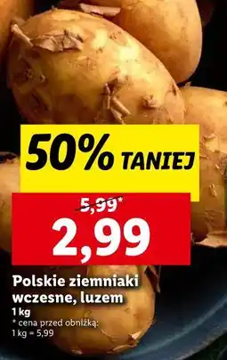 Lidl Ziemniaki wczesne oferta