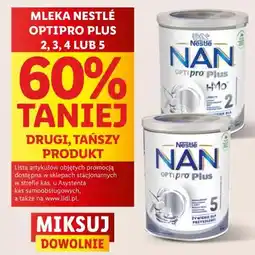 Lidl Mleko Nestle Optipro Plus oferta