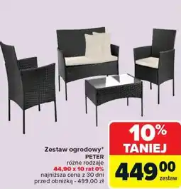 Carrefour Zestaw ogrodowy oferta
